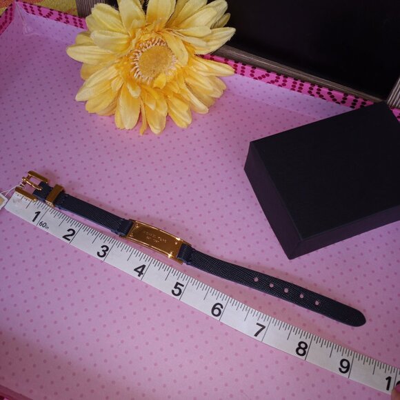 MK blue leather bracelet - Picture 6 of 16